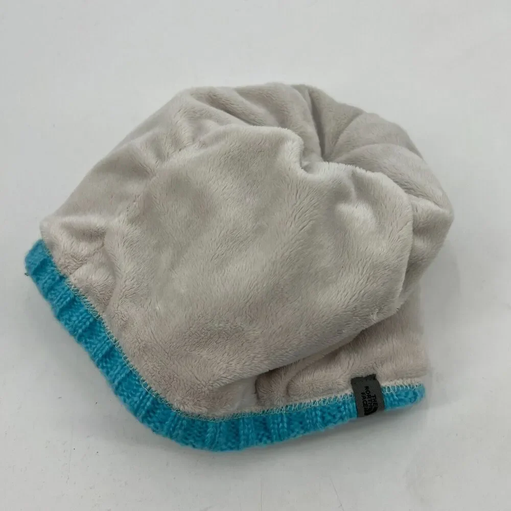 The North Face Lined Beanie Youth One Size Blue Fitted Lightweight Winter Hat